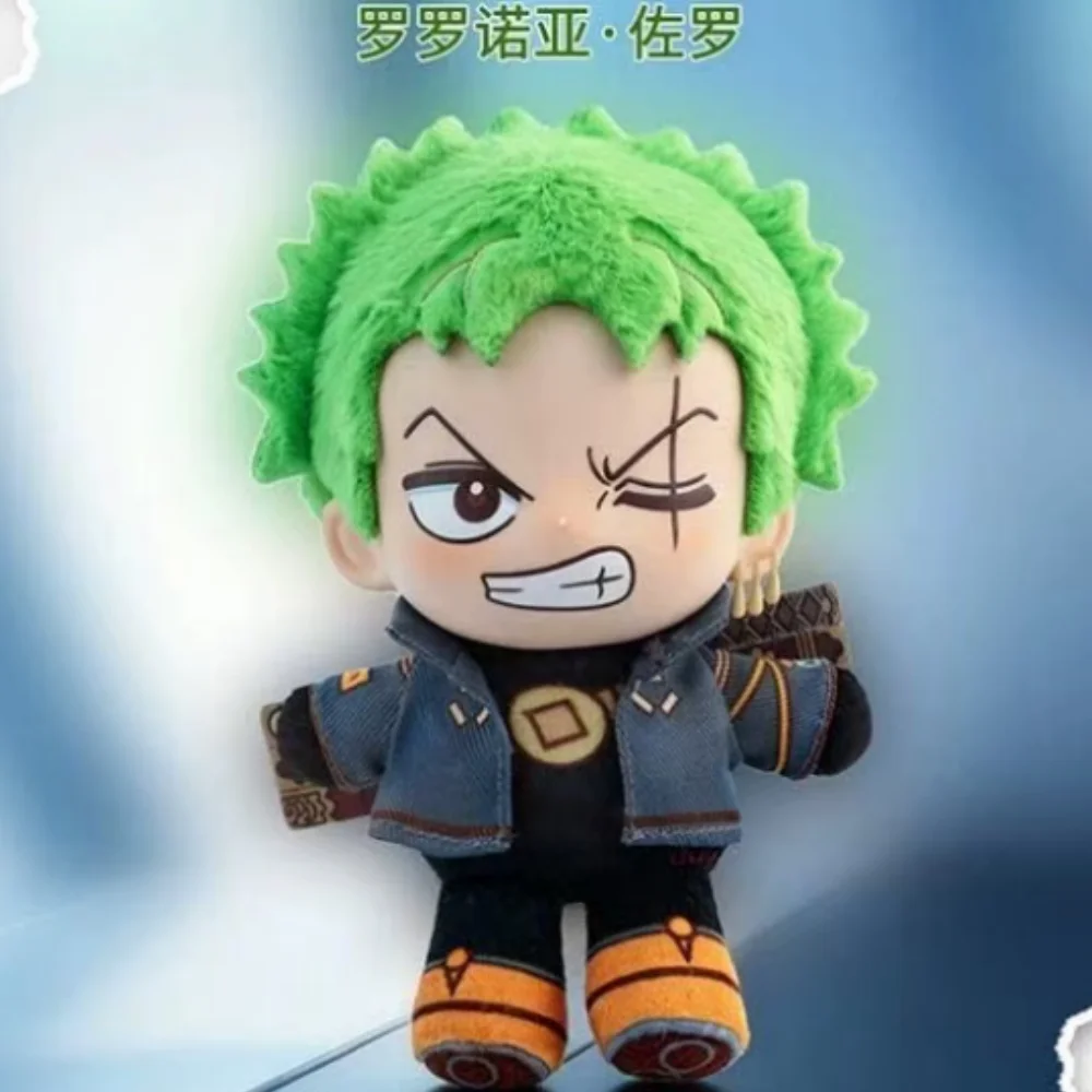 EAKI Licensed One Piece Egghead Arc Plush Blind Box 13cm Gear 5 Nika Luffy Zoro Chopper Anime Stuffed Doll Surprise Gift