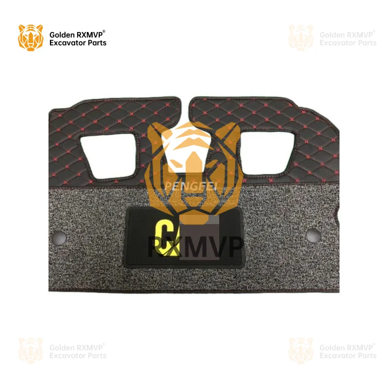 For Caterpillar Cat 305.5 306 307e/d/e2 307.5 Cab Floor Adhesive Double-layer Foot Mat Excavator