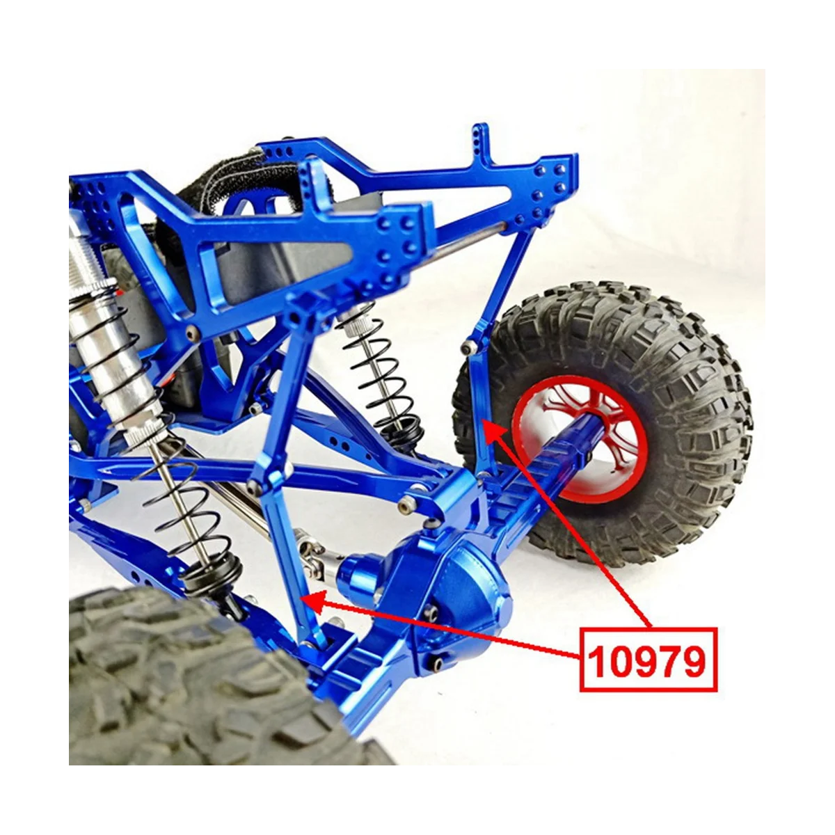 Parti Di Aggiornamento Per Auto Rc 10979 Asta Di Trazione Swarbar Inferiore (Al) Per Ftx Outlaw Vrx Racing Rh1043/1045/1043Sc/1045Sc