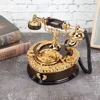 European Style Classical Phone Shaped Music Boxes Home Retro Decorative Ornaments Jewelry Storage Box Creative Presents 5