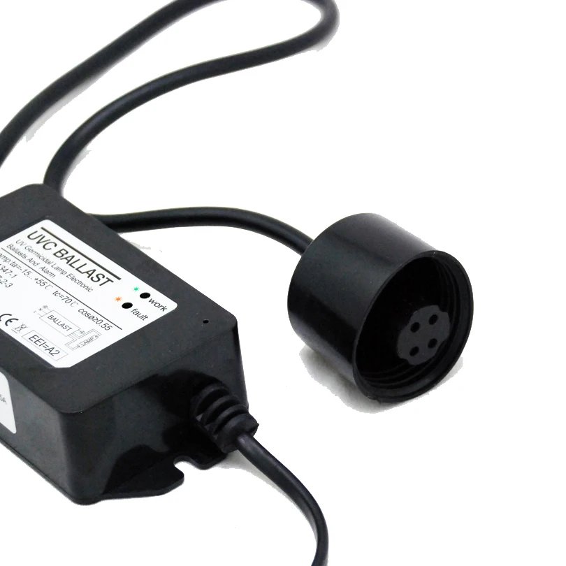UV Ballast Coronwater 40W to 55W For 12 GPM Ultraviolet Sterilize With Indicator Light And Audible Alarm