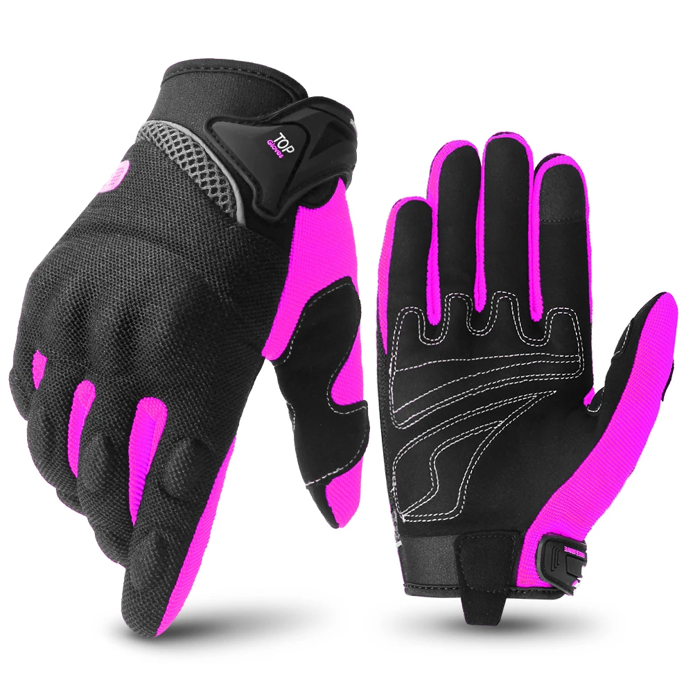 Breathable Touch Screen Motorcycle Racing Gloves - Summer Sports Protective Gear