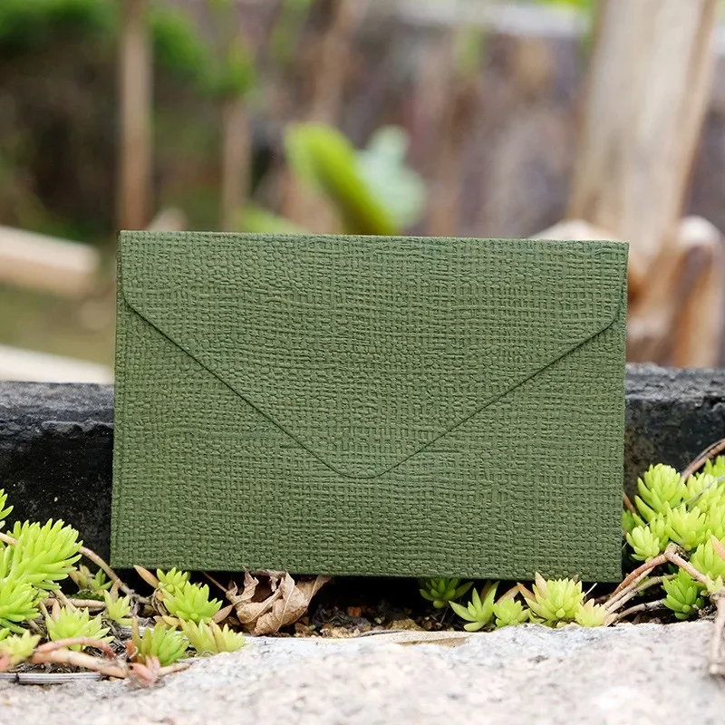 Color Retro Hemp Texture Paper Envelopes Wedding Greeting Cards Letter Wedding Party Invitation 20pcs greeting cards,wedding invitations
