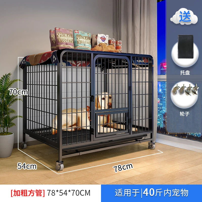 中型犬用ケージ 大型屋内ペット用バスケット 猫用犬小屋 金属製ケージ付きプレイペン Houses Kennels Pens Aliexpress