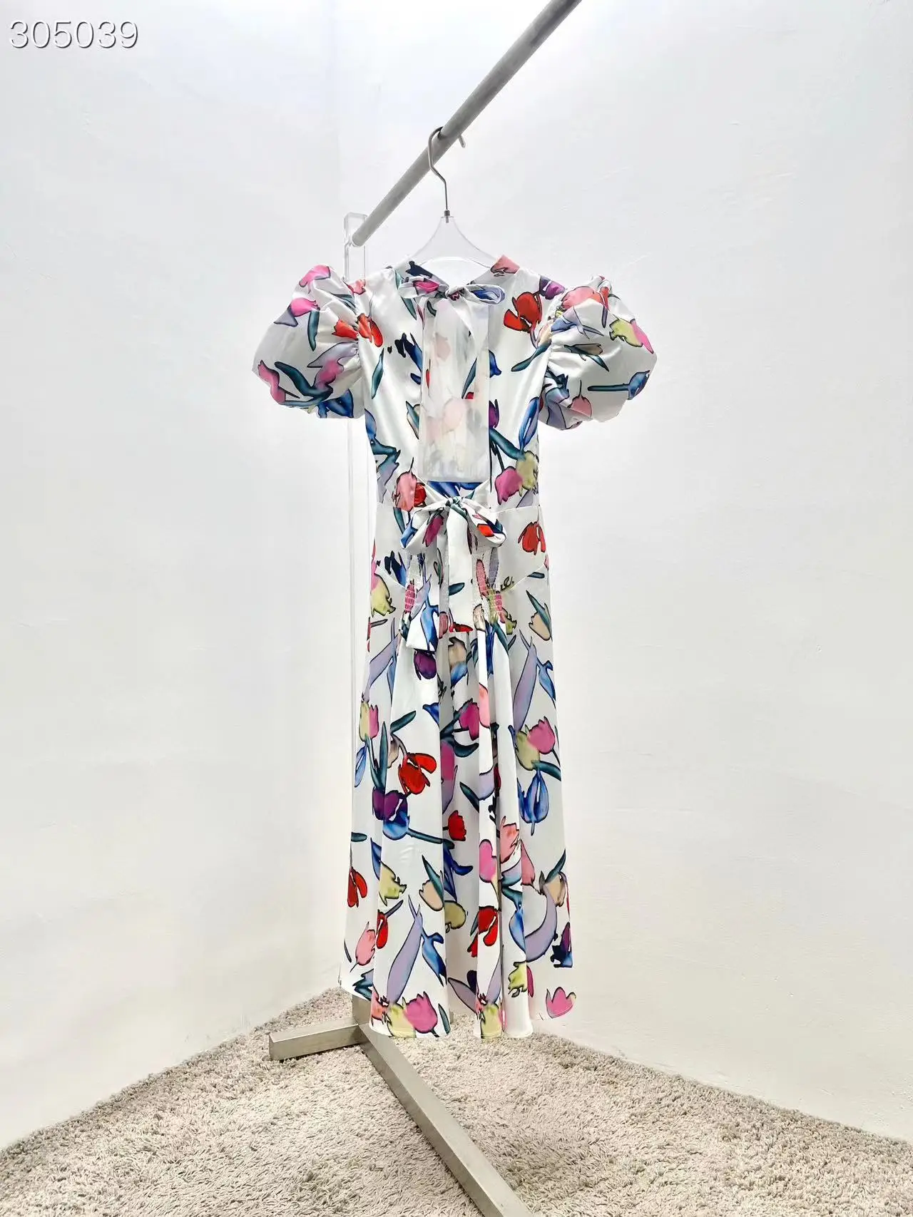 

Fyion High Quality 2023 Summer Women Fashion Runway Beach Holiday Midi Dress Sexy Hot Sale Floral Printed Dresses