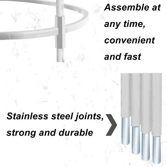 Kerti Ív Rácsos Növényi Tartó Rozsdamentes Keret A Mászáshoz Vines Virágok Állvány Beltéri Kültéri Virágmászó Halom - Image 5