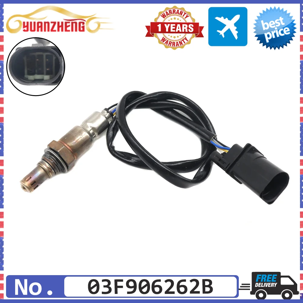 

Коэффициент воздушного топлива Lambda O2, кислородный датчик 03F906262B для Audi A1 A3 Seat Ibiza для Volkswagen Golf Polo Caddy BEETLE SKODA FABIA