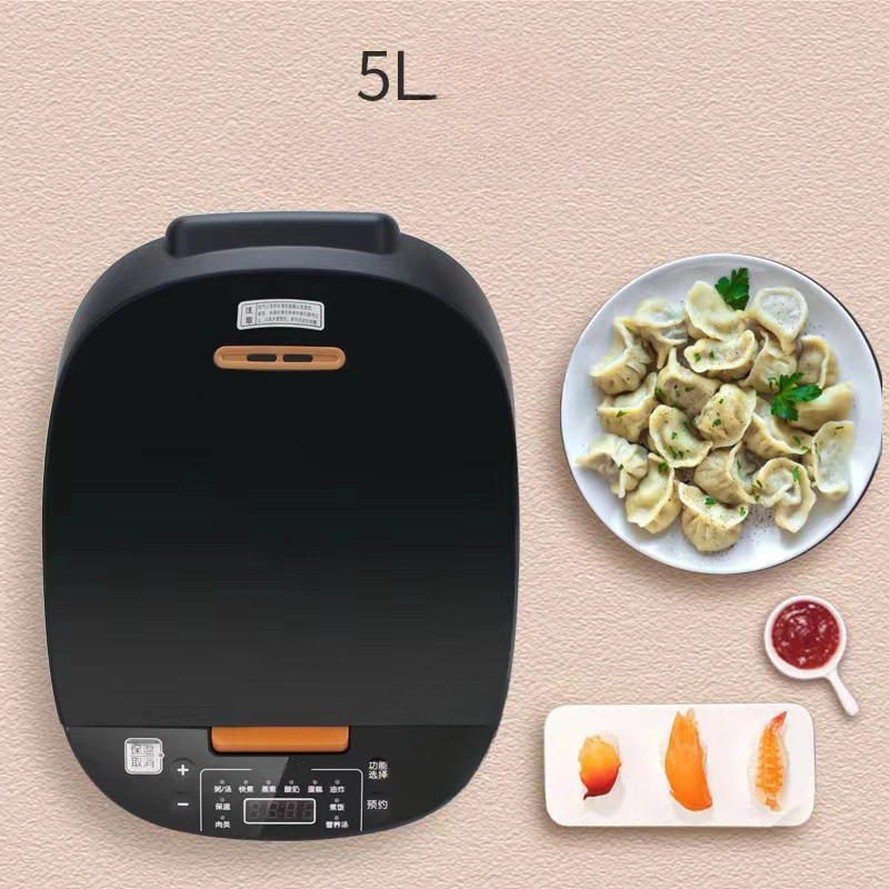 5L Rice Cooker Electronic for Home Use Large Capacity Multifunctional Intelligent Soup Making Rice Cooking Pot Electric 2