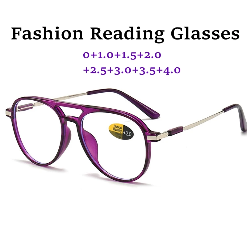 

Очки для чтения ультралегкие для мужчин и женщин, аксессуар для защиты от синего света, модные трендовые очки с диоптриями для дальнозоркости