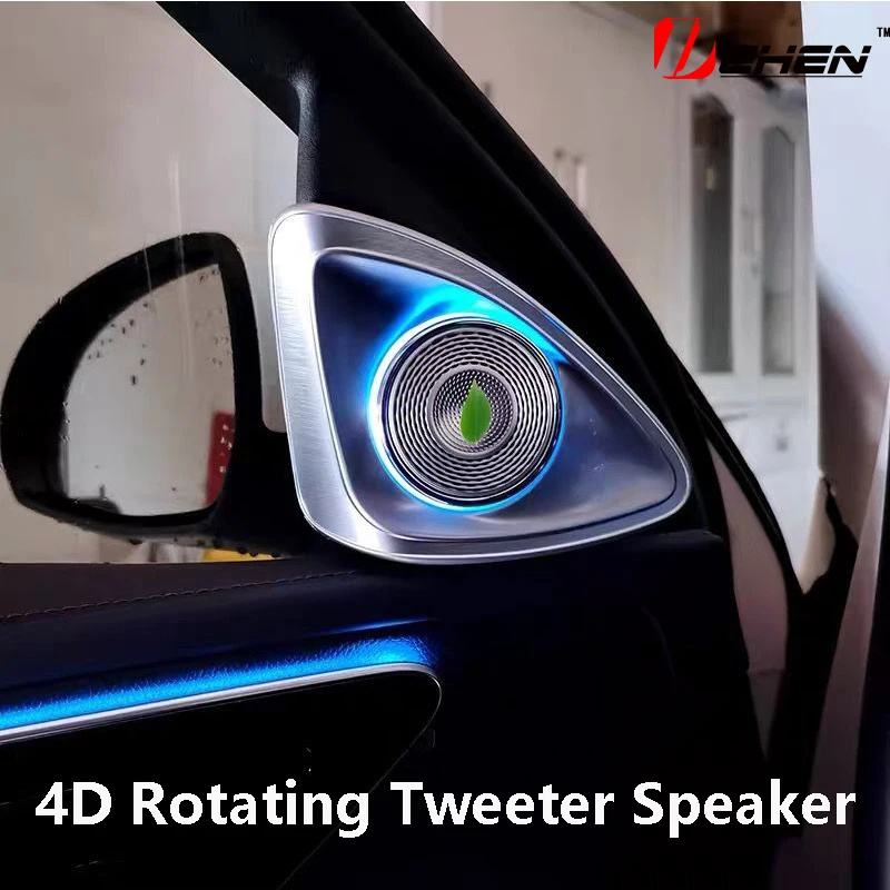 

4D Rotating Tweeter Speaker For Mercedes Benz Maybach S-Klass W206 W223 S500L Horn Ambient light Retrofit kit