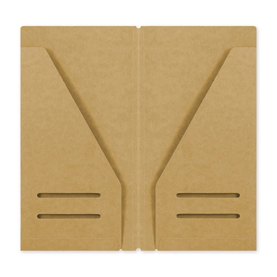File Bag Kraft Paper Holder Travel Journal Notebook Planner Accessories Regular Passport size 3 pieces