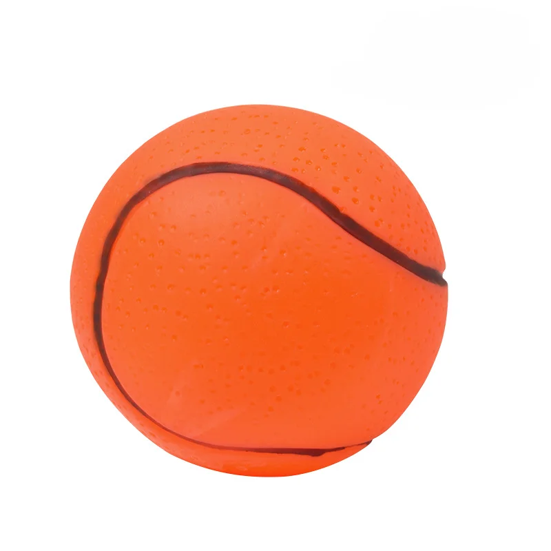 Pet Dog Tennis Ball Thrower Chucker Launcher Play Toy for Outdoor Indoor Sports Mega Pet Toy 6.5cm Unbreakable Vocal Dog Ball 6