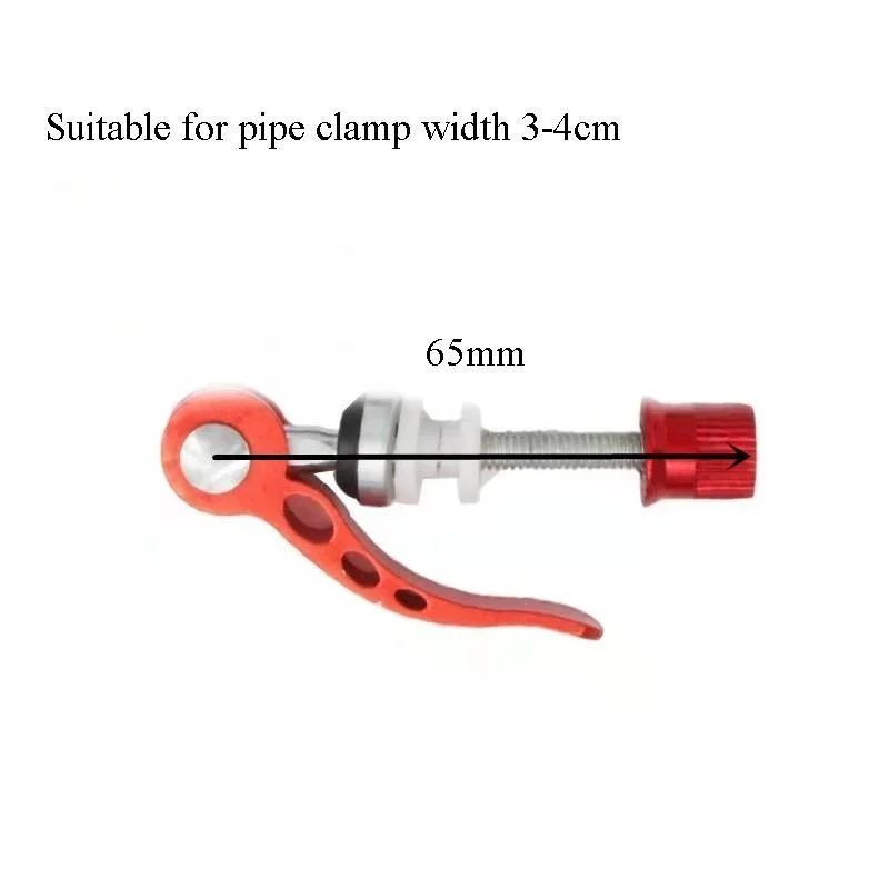 Bicycle Parts Seat Post Clamp Quick Release Mountain Bike Seat Tube Clamp Bike Accessories mtb onderdelen  хомут для велосипеда