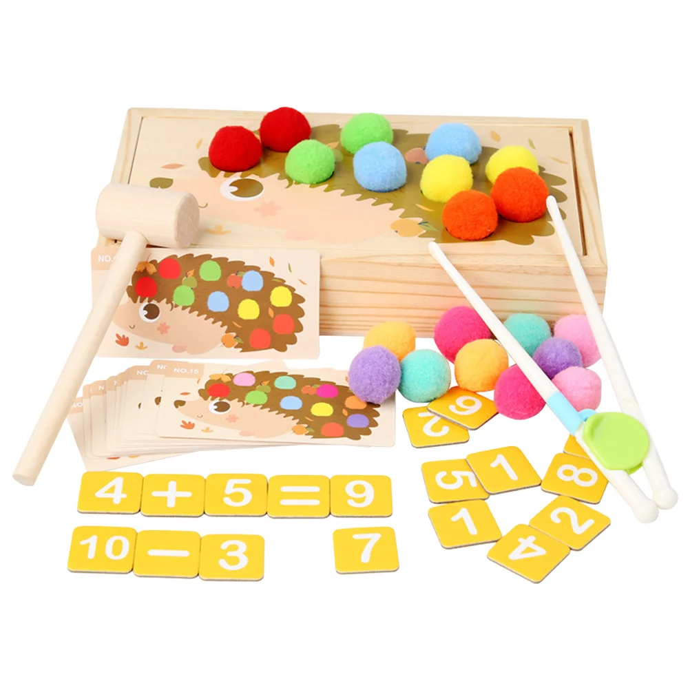 

Montessori Early Education Toys Addition Subtraction Kids Learning Children Color Cognition For Toddler Educational