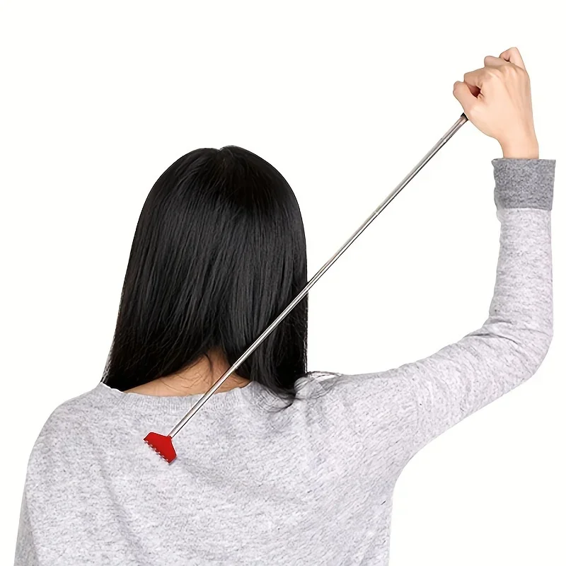 4-Pack Retractable Metal Back Scratcher Instant Itch Relief Extendable & Portable Telescoping Scratching Tool for Men Women