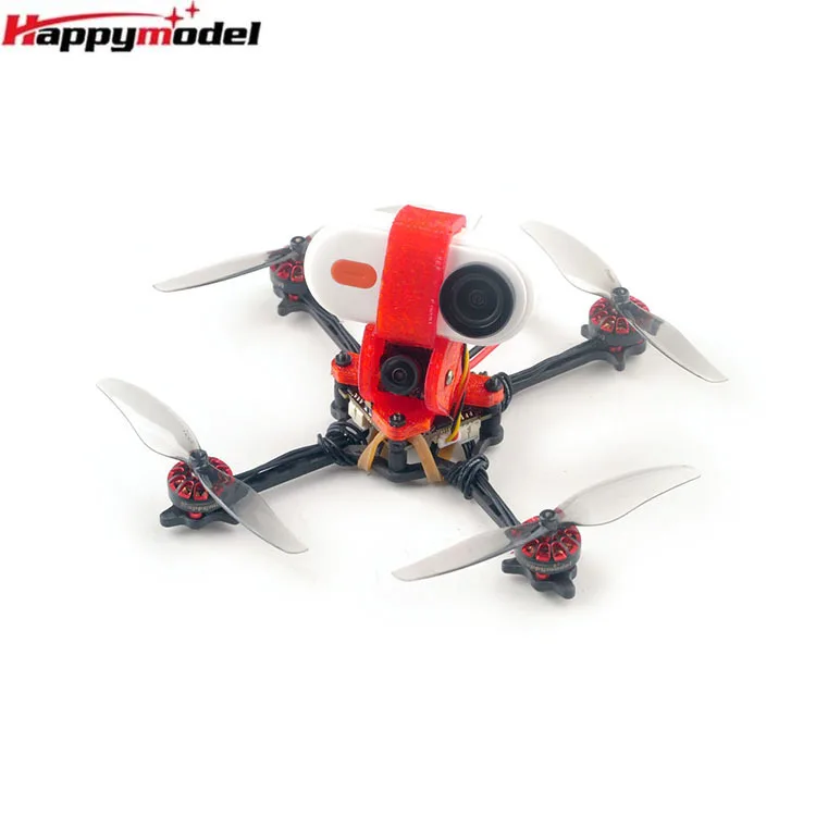 HappyModel Crux3 1S ELRS F4 2G4 Built-in SPI ELRS 2.4G RX 200mW Caddx Ant 1200TVL EX1202.5 KV11500 1S 3inch Toothpick FPV Drone