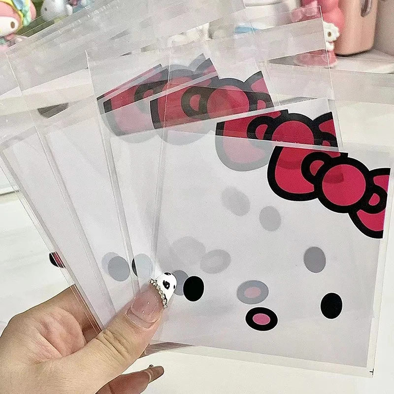 

50 шт., Подарочная сумка Hello Kitty Sanrio для девочек