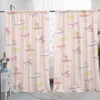Window Kitchen Curtains for Living Room 2 Pieces Blackout Curtains Door Curtain Ballerina Girl Partition Bedroom Decoration Home 3