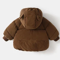 Bear Baby Winter Jackets for Girls Boys Clothes Cotton-Padded Thicken Kids Coats Children Parkas Jacket Baby Outerwear 6