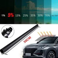 Window Tint Film UV Heat Reflective Home Office Glass Heat Solar UV Protector Sun Shade Film 3Mx50CM VLT Car Body Tint Film 3