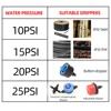 Micro Drip Irrigation System Pressure Regulator Irrigation Garden Watering System 10 Or 15 PSI 3/4'' Female Thread 5