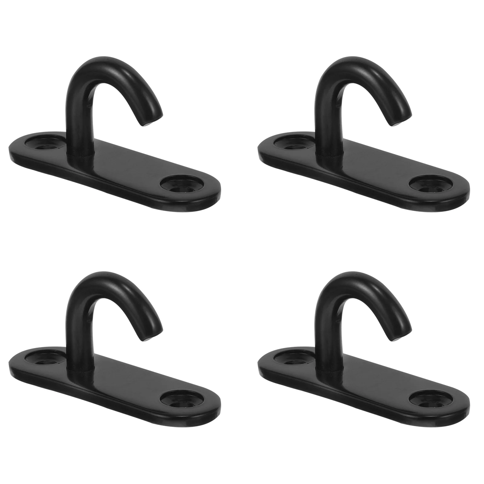 4 Pcs Sandbag Hook Ceiling Anchor Metal Wall Mounted Pad Eyes Plate Hooks 304 Stainless Steel Heavy Duty