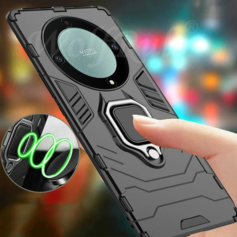 RanTuo Cover Magnetica Con Supporto Per Huawei P30 PRO | Custodia Flip In Pelle PU E PC, Antiurto E Antigraffio (Verde) - 2