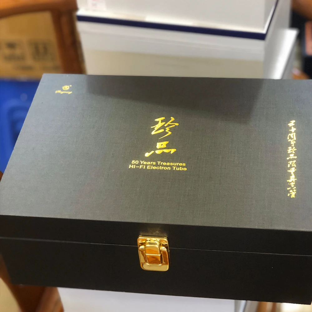 Shuguang CV181-Z Vacuum Tube Replacement 6SN7 CV181 6N8P 6H8C ECC32 CV1998 HIFI Audio Valve Tube Matching Quad 3