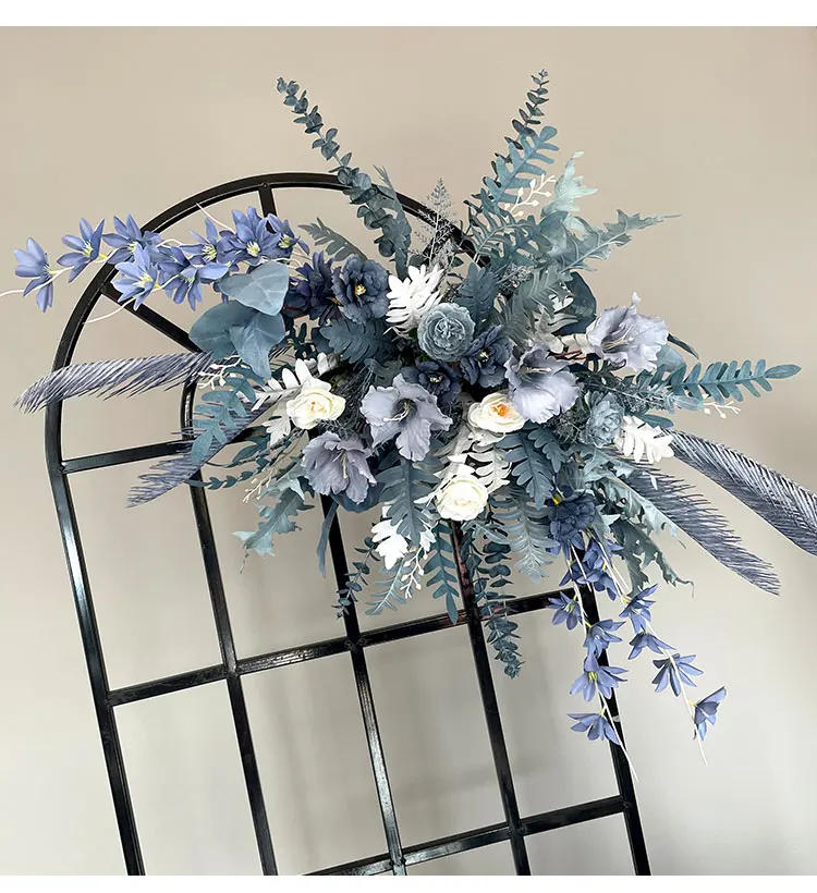

100cm Wedding Hang Festoons Artificial Flower Decor Wedding Arch Decoration Wedding Flower Wall Arrangement Supplies