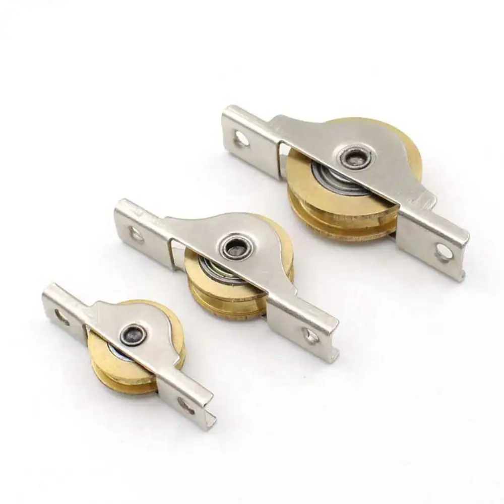 Silver Metal Door Rollers for Sliding Doors and Windows