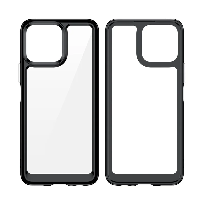 Shockproof Transparent Phone Case Cover - Clear and Durable Protection