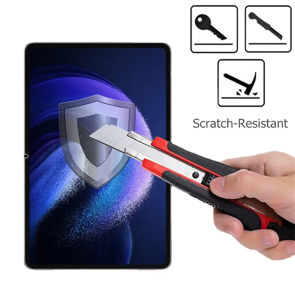 Glass Screen Protectors for Xiaomi Pad 7 6 5 Pro Screen Protective Films for Xiaomi Mi Pad 5 4 Plus Redmi Pad SE Screen Guard 3
