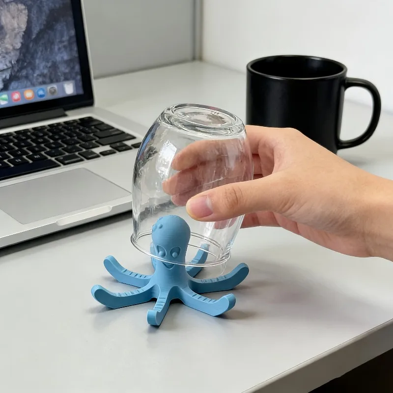 1pcs Standalone Mugs Drying Rack with Rapid Ventilation for Enhanced Drying Efficiency,Compatible with Various Mugs,Wine Glasses 5