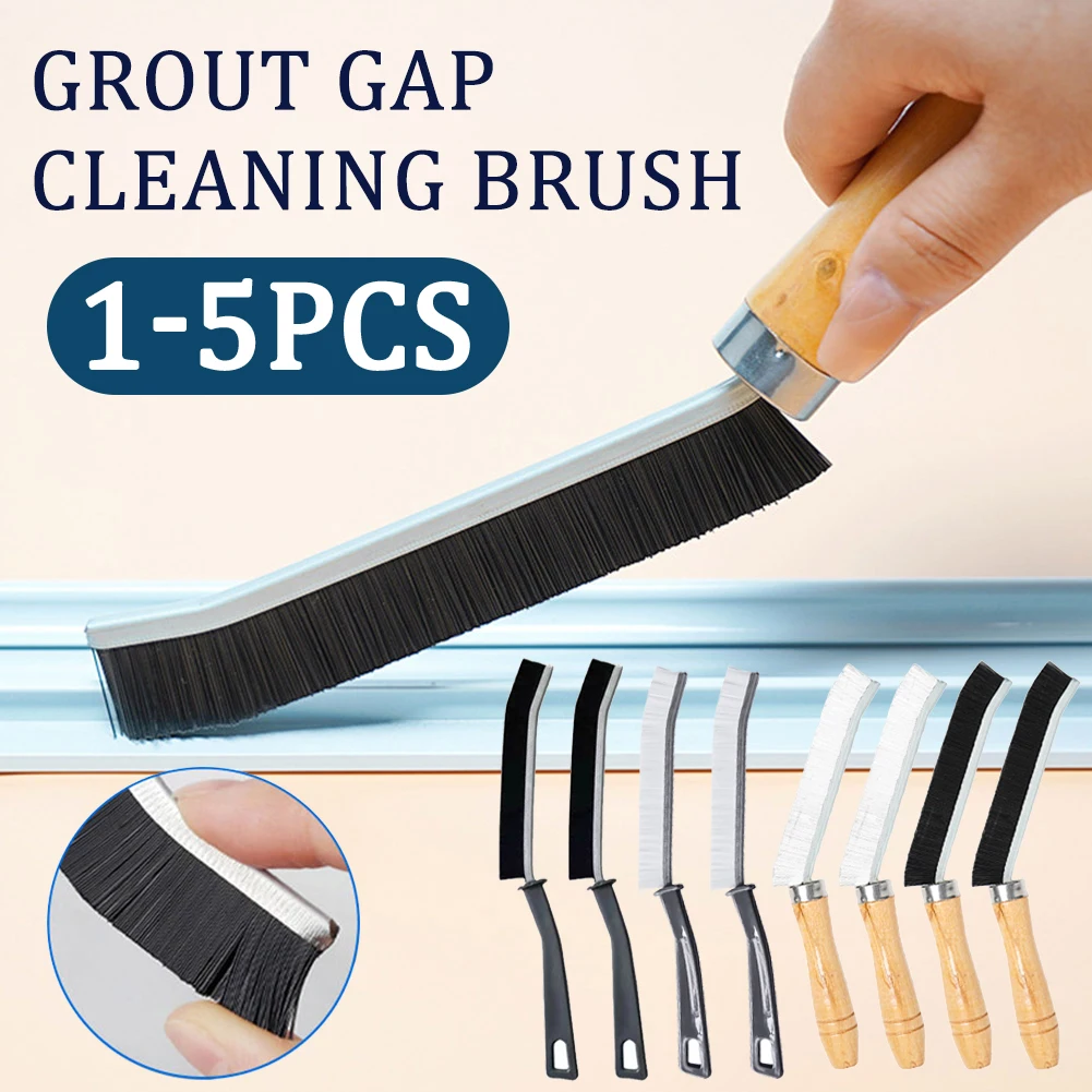 8 Pack Grout Cleaner Brush, Hand-held Groove Gap Cleaning Tools Tile Joint  Scrub Brush to Deep Clean, Household Cleaning Brushes for Window Door