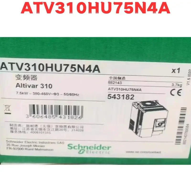 

Совершенно новый инвертор ATV310HU75N4A