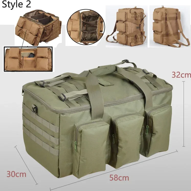 Tactical Hiking Backpack 50l Large Capacity Outdoor Sports Rucksack_voghion.com