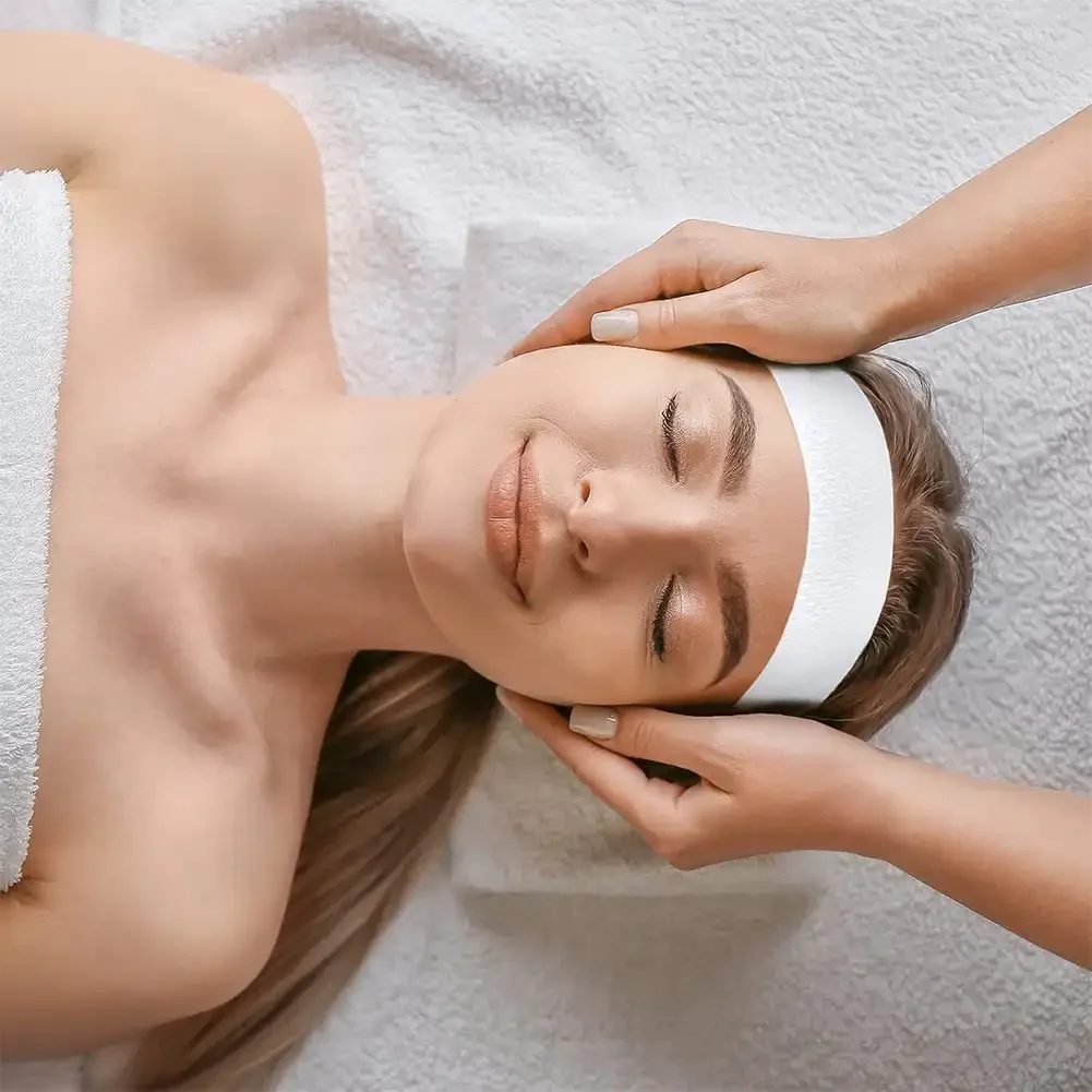Fasce Viso Tessuto Non Tessuto Abeillo 50 Cerchietti Usa E Getta Per Il Viso, In Tessuto Non Tessuto Non Tessuto Fascia