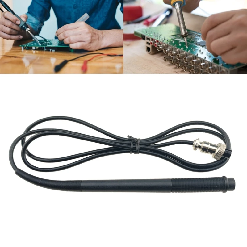 

S1 Soldering Handle 5-Core Wiring For KSGER T12 Soldering Iron Station High Temperature Resistant Silicone Handle STM32