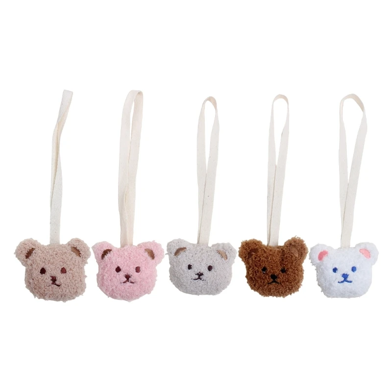 

Cartoon Bear Bag Pendant Decor Anti lost Mark Luggage Keychain Charm Decoration