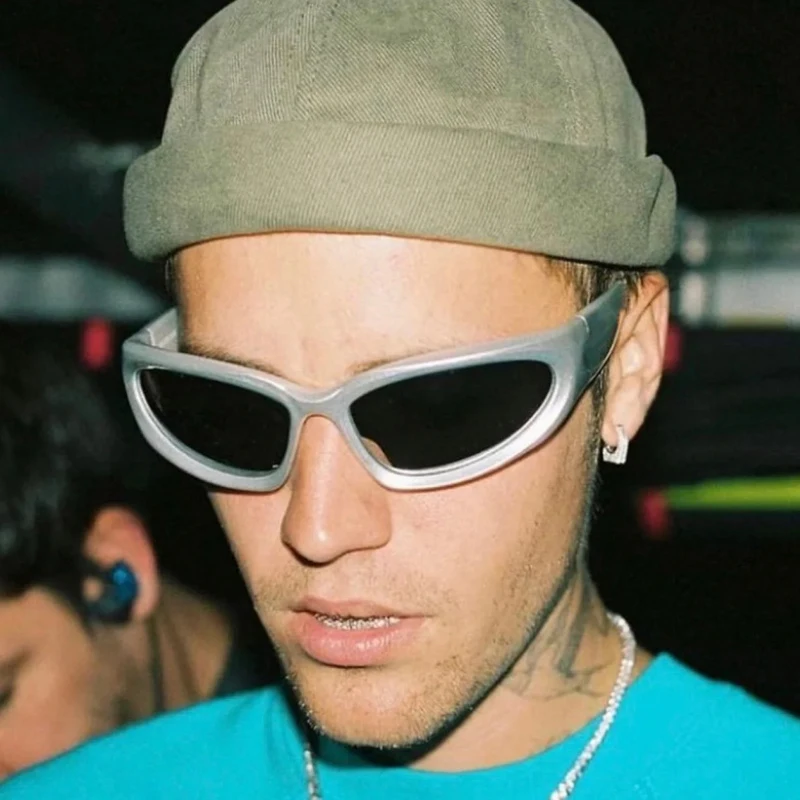 Y2k New Punk Sports Sunglasses For Men Women Luxury Brand Designer Sun Glasses Men's Fashion Vintage Shades  Goggle Eyewear