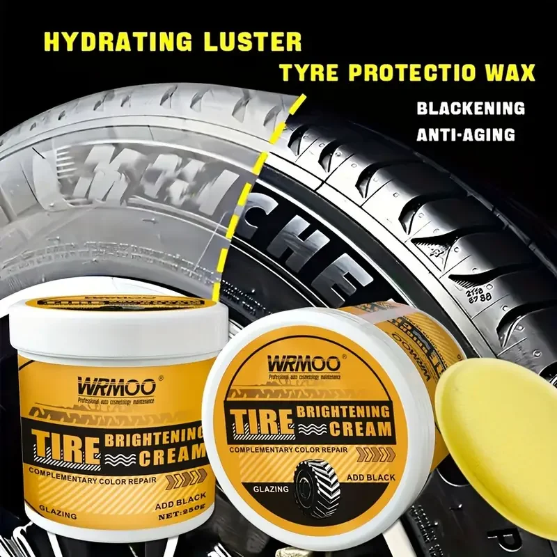 جل ملمع الإطارات المتقدم - ملمع سيليكون مقاوم للأشعة فوق البنفسجية ولمعان الإطارات في السيارات/الشاحنة/SUV