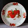 25-40cm Jade-Yellow Enamel Tea Plate Hand-Crafted Palace-Inspired Multi-Functional Durable  Food-Safe Bowls Soup  Plates Trays 1