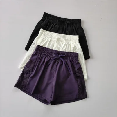 

Women's Yoga Shorts High Waist Sport Fitness 2 in 1 Workout Shorts Running Pants Sports Shorts Casual Gym Quick Drying Shorts