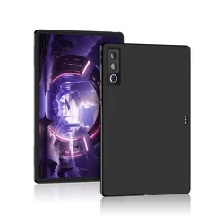 Shockproof Protective Soft Case for 13 - Inch Tablet - TPU Silicone Back Cover (Black)