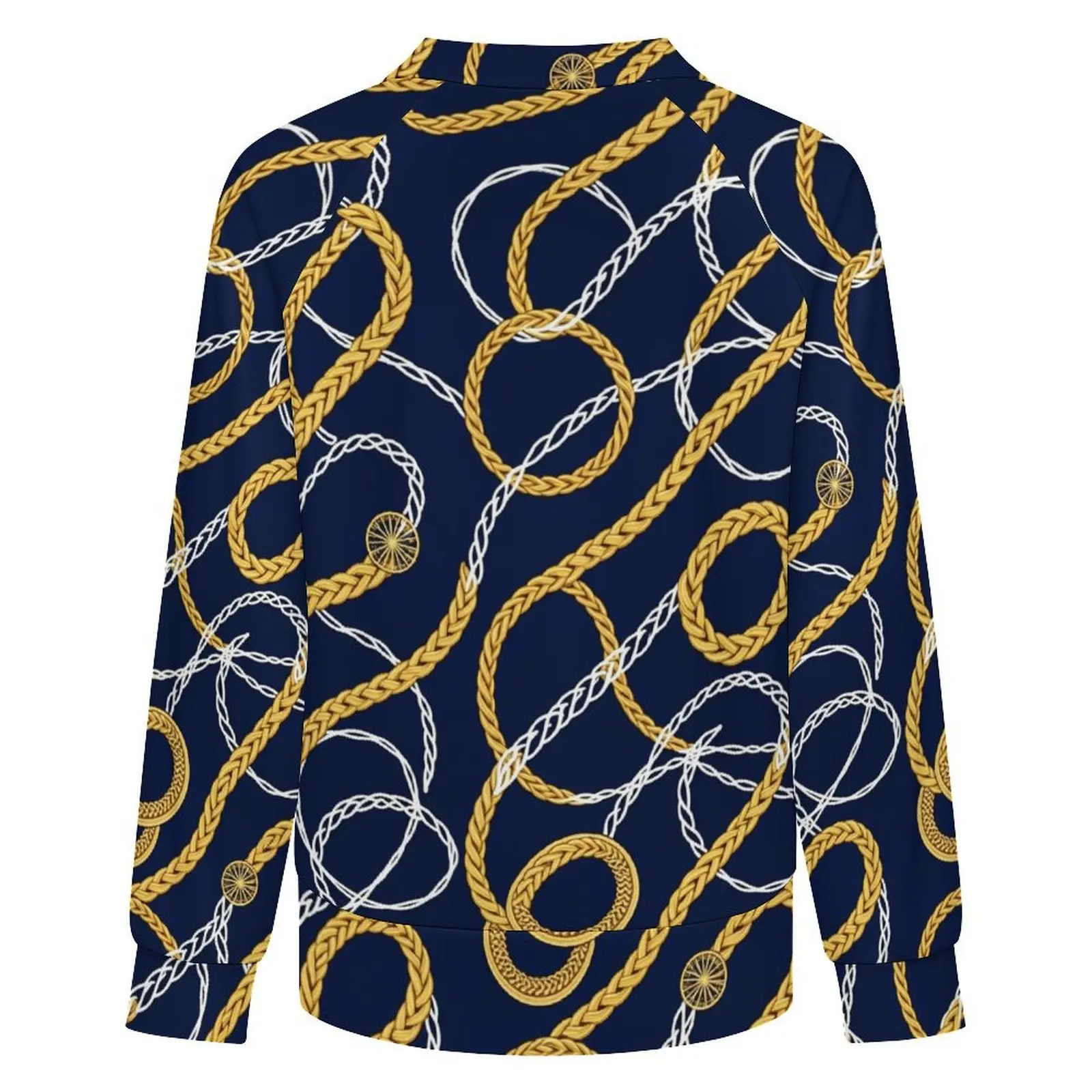 Betawoo Checkered Premium Casual Long Sleeve V-Neck Sweatshirt For Women