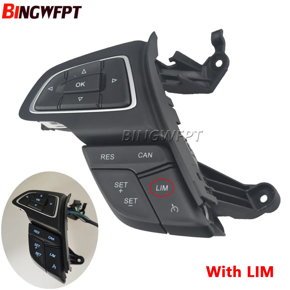 Per Ford Focus Mk3 2015-2017 Kuga 2016-2017 Cruise Control Switch Pulsante Volante Multifunzione