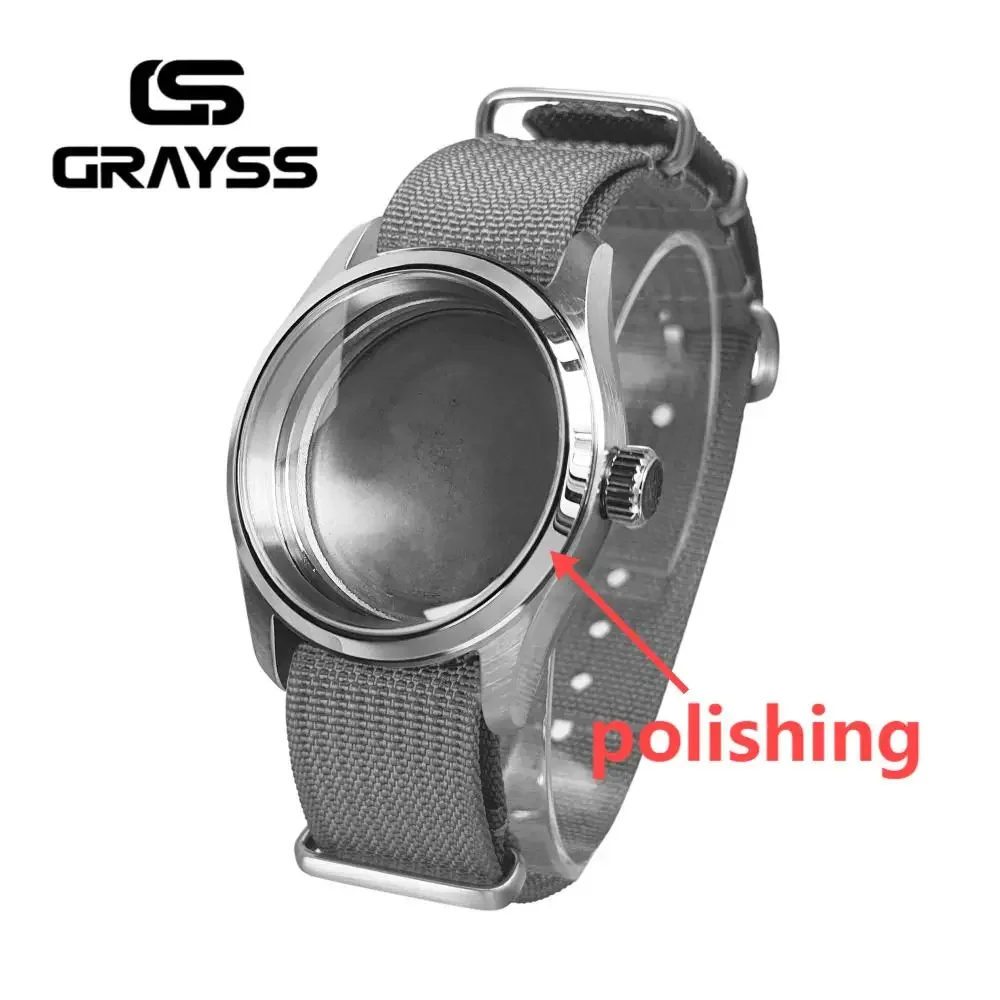 Stainless Steel Sapphire Pilot Watch Case Set - Little Prince Edition, 20ATM Water Resistance