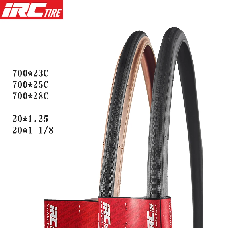 IRC Japan JETTY PLUS CAIS PLUS 700*23C 700X25C 700X28C 20X1.25 yellow side tire retro tire road folding bicycle bicycle tire