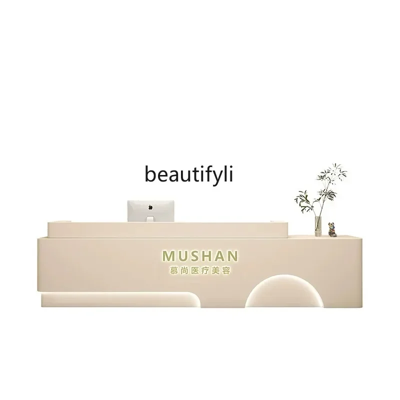 

Светильник Роскошная барная стойка для салона красоты кассира для приемной стойки для коммерческого использования