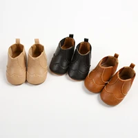 Soft soled boys' boots, comfortable anti slip boots for indoor and outdoor travel, spring and autumn 1